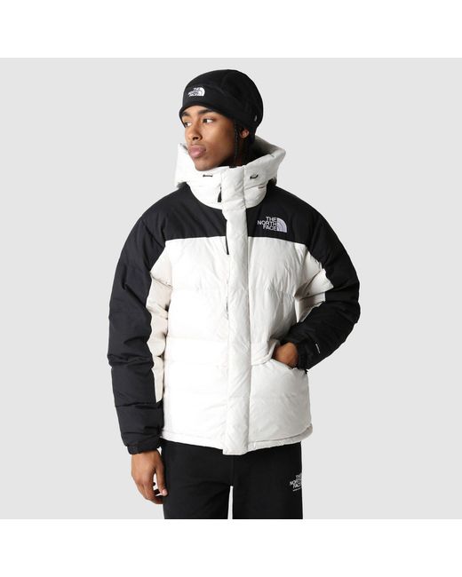 The North Face Black Logo Embroidered Zipped Puffer Jacket for men