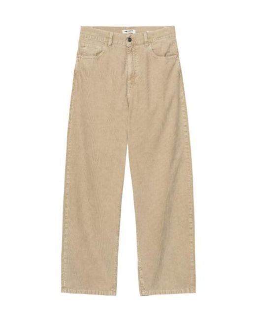 Carhartt Natural Brandon Velvet Loose Pants