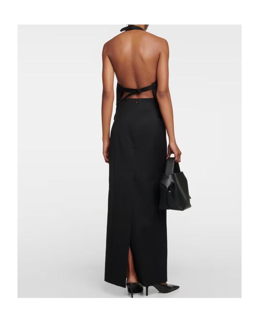 Wardrobe NYC Black Halter Neck Top