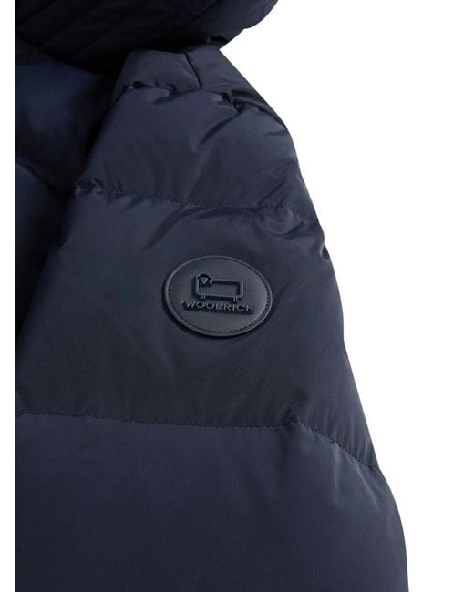 Woolrich Blue Down Jackets