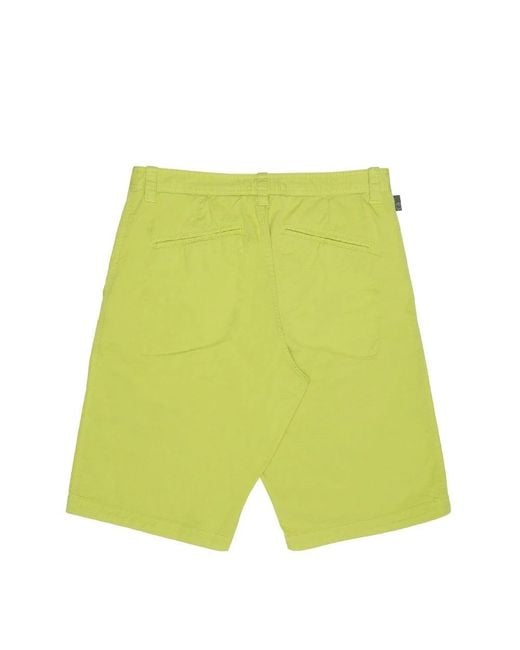 Armani Collezioni Yellow Logo Shorts for men