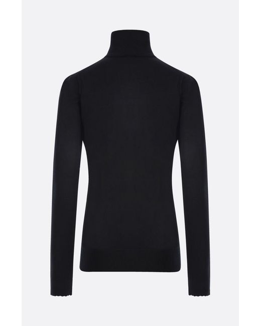 Chloé Blue High Neck Long Jumper