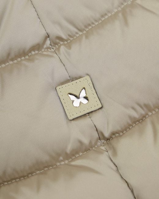 Weekend by Maxmara Gray Hooded Down Jacket
