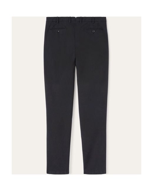 Loro Piana Black Belt-Loop Casual Pants for men