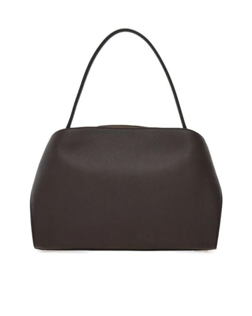 Ferragamo Black Ferragamo Hug Soft Shoulder Bag