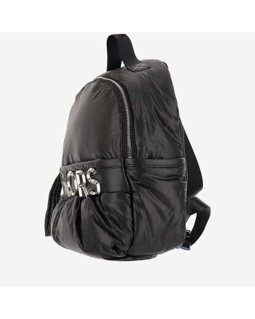 Michael Kors Black Michael Logo-Plaque Zipped Backpack