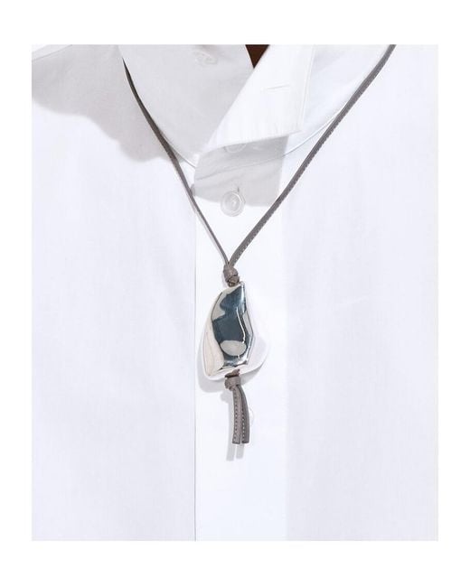 Bottega Veneta Multicolor Prisma Necklace for men