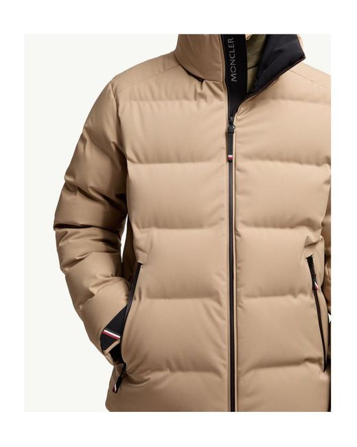 Moncler Natural Grenoble Montgetech Hooded Down Ski Jacket for men
