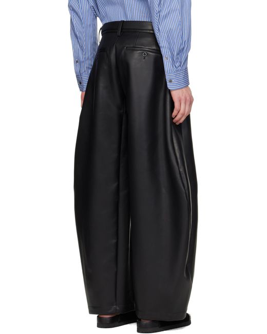 Sacai Blue Lace-Up Casual Pants for men