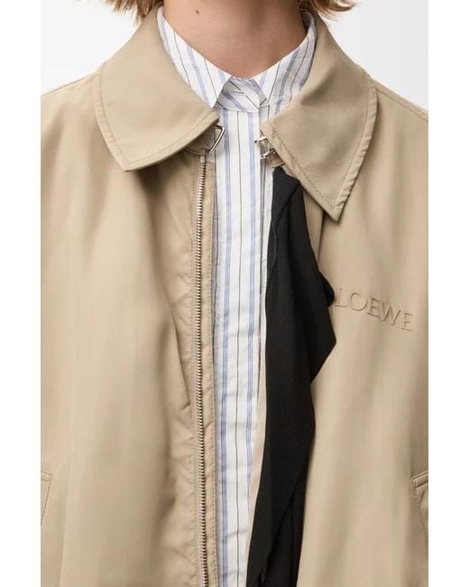 Loewe Natural Contrast Panel Zip Jacket