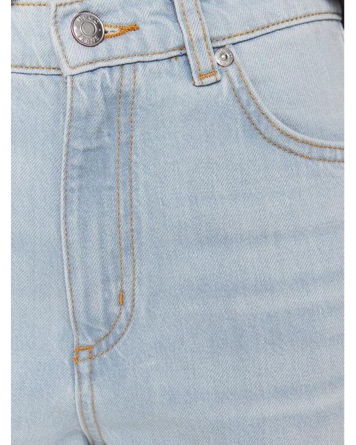 Boss Blue Belt Ring Denim Trousers
