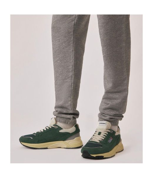 Autry Green Hyperway Low-Top Sneakers for men