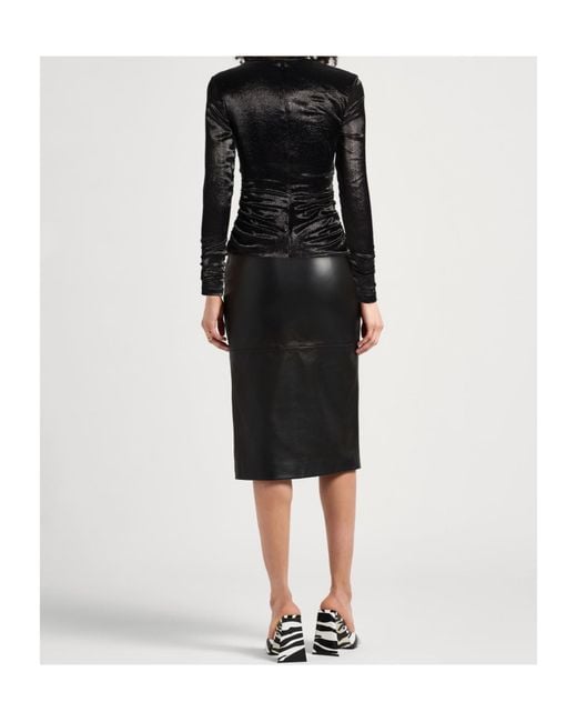 Isabel Marant Black Hollow Design Top