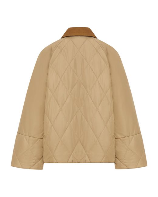 Barbour Natural Martha Quilted Jkt