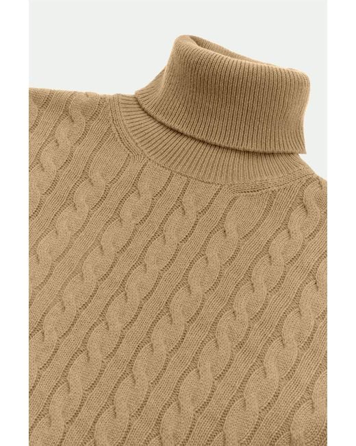 Malo Brown Turtle Neck for men