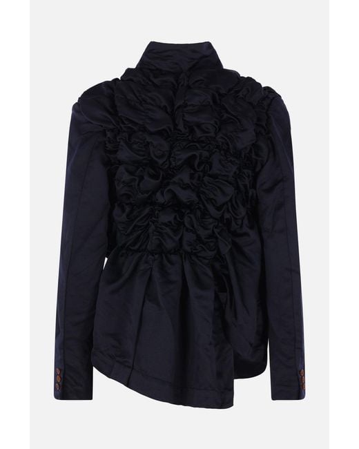 Comme des Garçons Blue Long Sleeve Jacket
