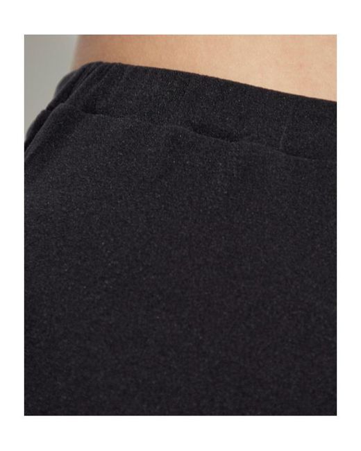 Issey Miyake Black Speckled Elastic-Waistline Leggings