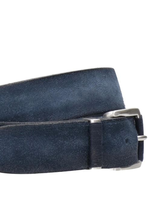 Orciani Blue Pin Buckle Belt for men