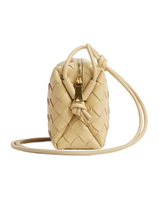 Bottega Veneta Natural Mini Loop Camera Bag