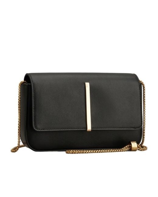 Tod's Black Mini Flap Bag