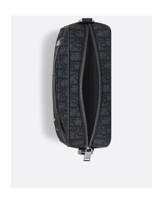 Dior Black Safari Bag With Strap for men