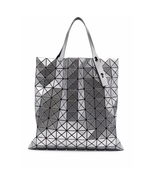 Issey Miyake Gray Prism Shopping Bag