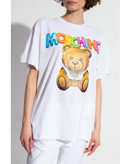 Moschino White Open-Necked Shirt
