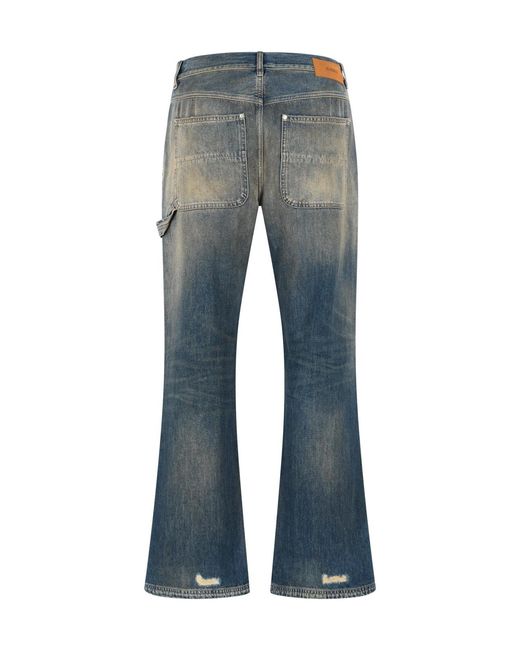 Amiri Blue Lightweight Carpenter Jeans for men