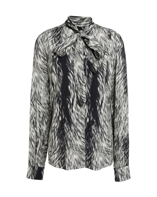 Dolce & Gabbana Gray Patterned Shirts