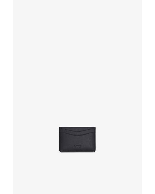 Ganni Black Bou Card Holder