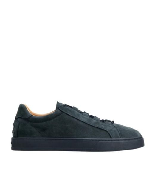 Tod's Blue Lace-Up Sneakers for men