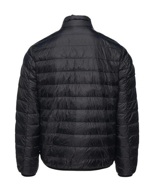 EA7 Black Core Identity Packable Down Jacket for men