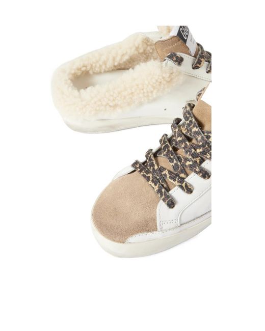 Golden Goose Deluxe Brand White Imitation Of The Old Logo Leisure Sports Shoes