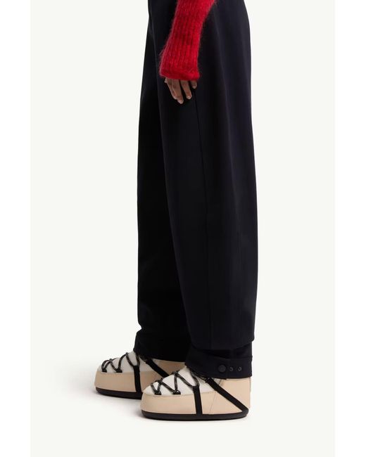 Moncler Blue Technical Twill Pants