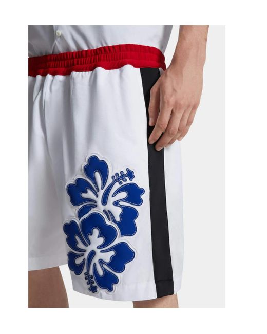 DSquared² Multicolor Muay-Thai Boxer Shorts for men