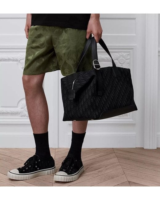 Dior Black Jett Weekender Bag for men
