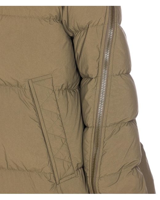 Herno Green Zip-Up Hooded Jacket