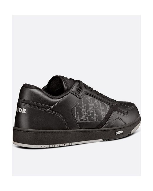 Dior Black Logo Low-Top Leisure Sneakers for men