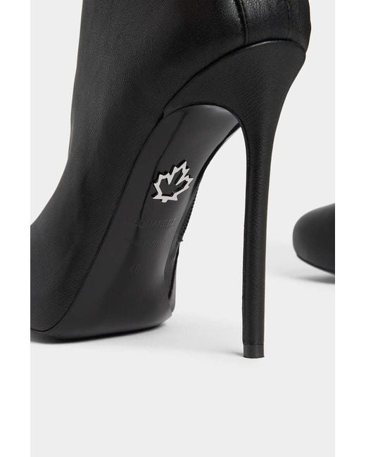 DSquared² Black Ducati X D2 Heeled Boots