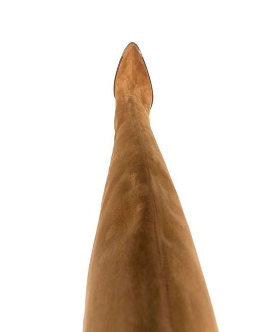 Bally White Hedy Pointed Toe Boots