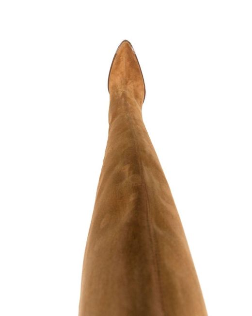 Bally White Hedy Pointed Toe Boots