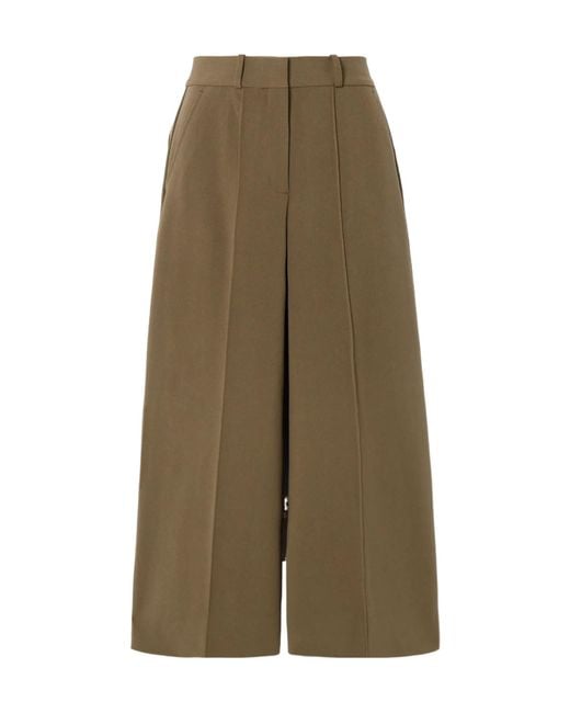Cult Gaia Green Caro Wide-Leg Pants