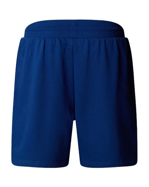 The North Face Blue Nse Box Regular Shorts for men