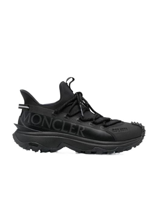 Moncler Black Trailgrip Lite2 Low-Top Sneakers for men
