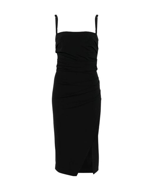Dolce & Gabbana Black Midi Slip Dress