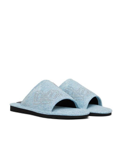 By Far Blue Ari Rivet Sandals
