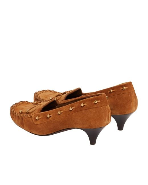 Khaite Brown Milly Pumps