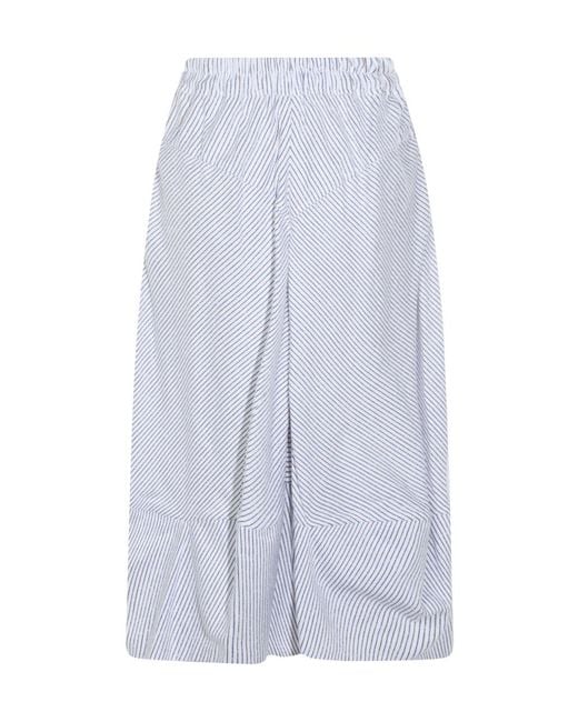 Vivienne Westwood Blue Striped Midi Skirt