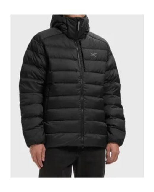 Arc'teryx Black Thorium Hooded Down Jacket for men