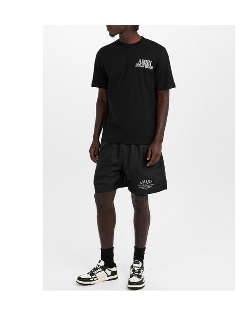 Amiri Black Short-Sleeve T-Shirt for men